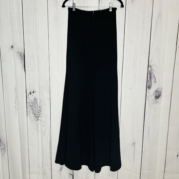 WINDSOR Black 2-Piece Prom Party Evening Gown Sz 3/4 Juniors Lace Back Zip - Picture 12 of 14